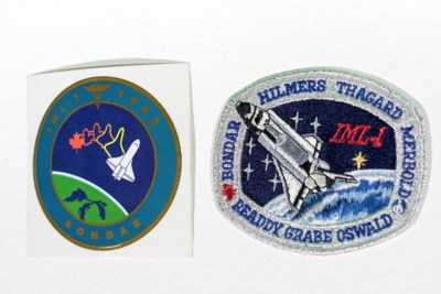 20170124 Bondar Mission Patch and Sticker