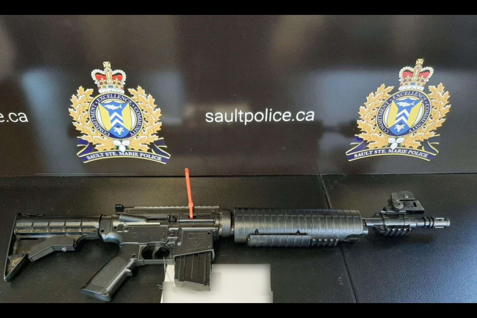 Officers seized suspected narcotics as well as firearms and ammunition following a high-risk vehicle stop on Great Northern Road on Wednesday, Sept. 14, 2022