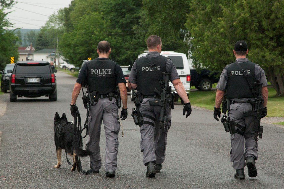 20160721 Borden Avenue Sault Ste Marie Police Service Justice Canine Unit KA