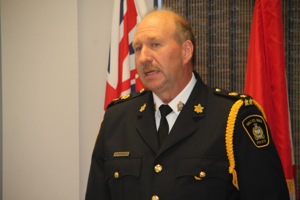 20180628-Sault Ste. Marie Police Chief Hugh Stevenson-DT