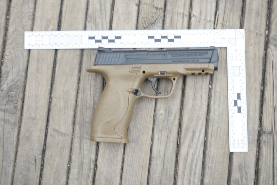 SaultPoliceReplicaHandgun