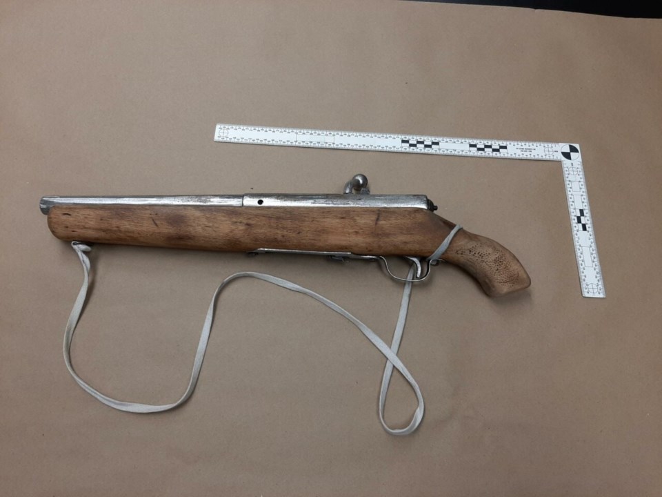 seized shotgun SSM police