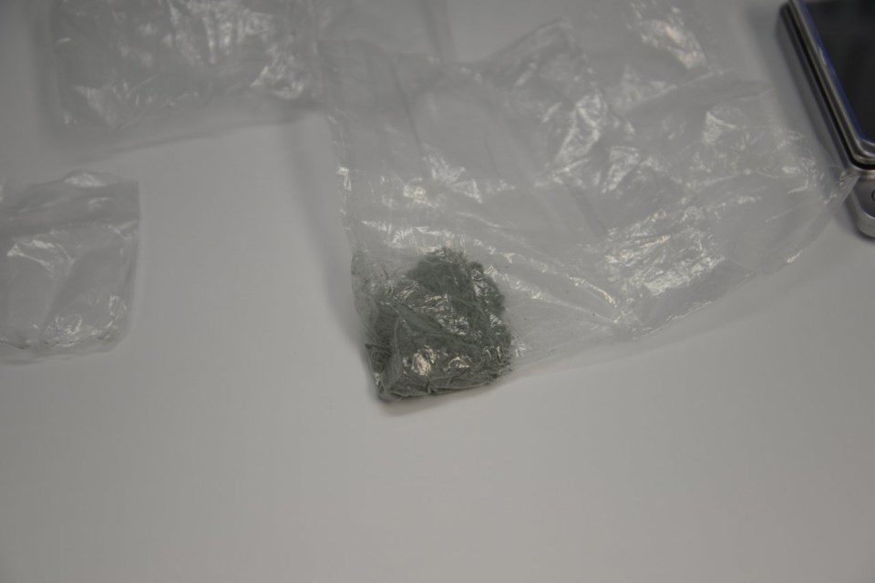 Fentanyl. Photo provided by Sault Ste. Marie Police Service