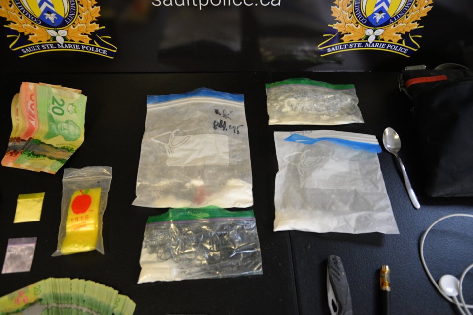 Police made a drug trafficking arrest on Gore Street on the morning of Feb. 4, 2022