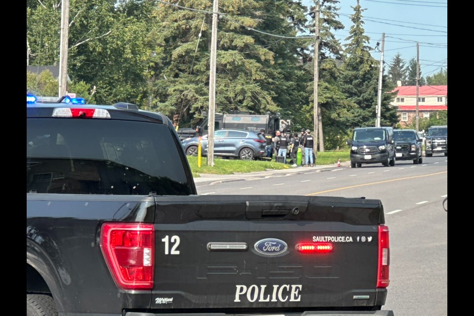 Around 8:45 a.m. Friday, detectives executed a search warrant at a unit within a multi-unit residence building in the 400 block of Second Line West