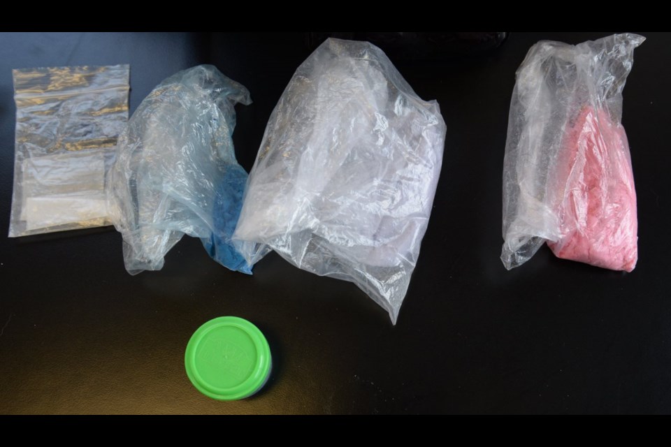 Police seized drugs on Aug. 16. Photo supplied by Sault Ste. Marie Police Service