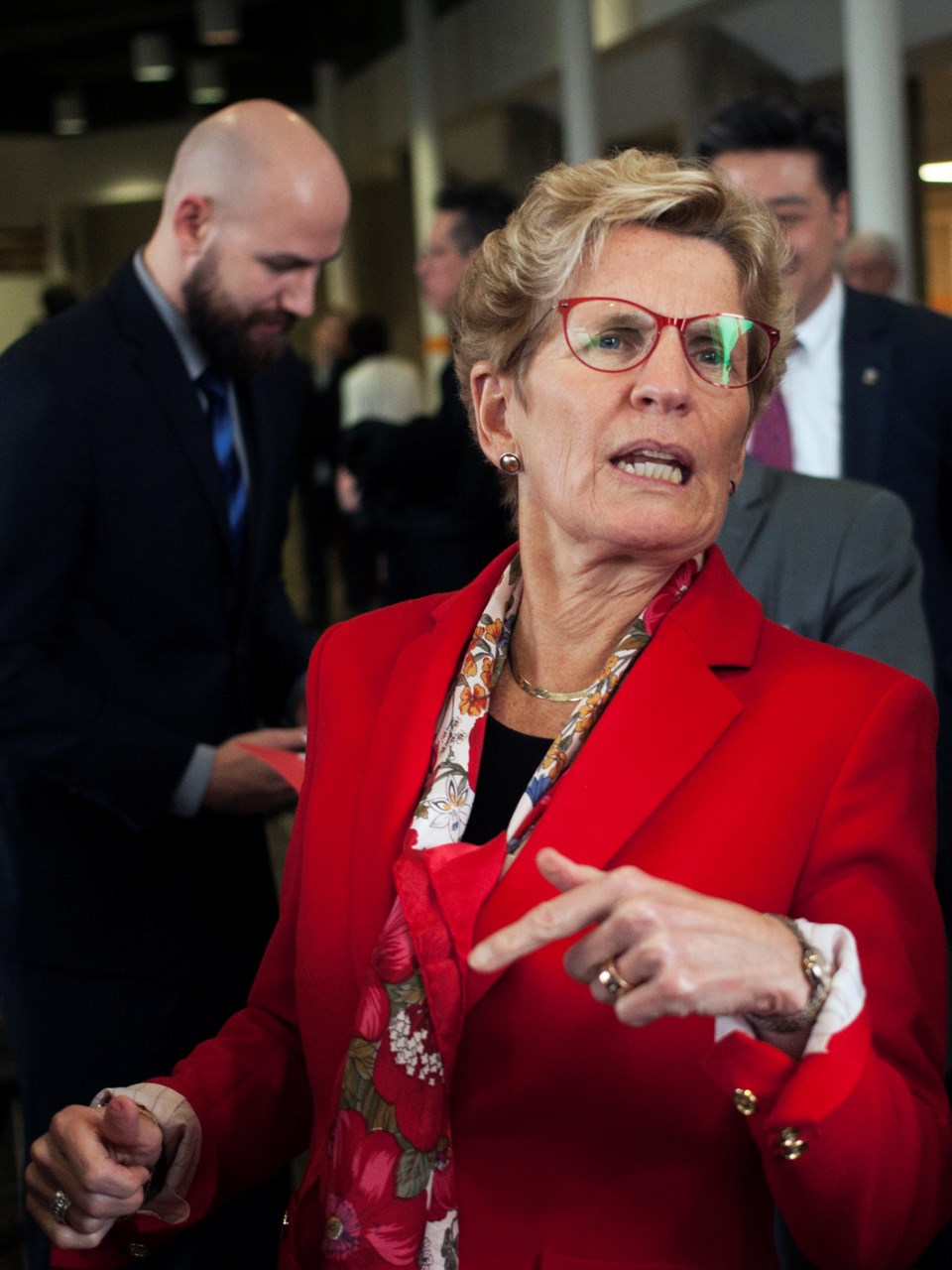 20170126 Kathleen Wynne Sault College KA 03