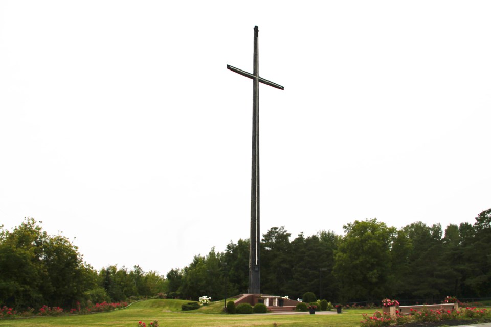 The Cross located at the top of St. Georges Avenue East, August 1, 2024.