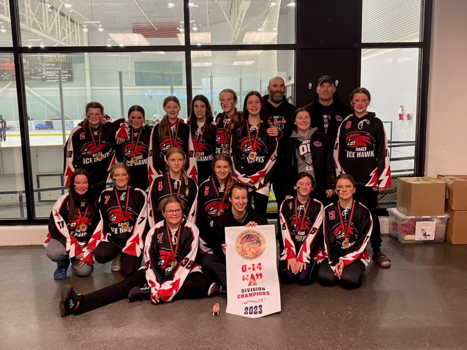 Sault Ice Hawks win gold at Oshawa ringette tournament Sault Ste. Marie News