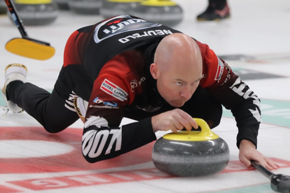 Opening day action from the 2023 Soo Curlers Fall Classic in Sault Ste. Marie on Oct. 26, 2023.