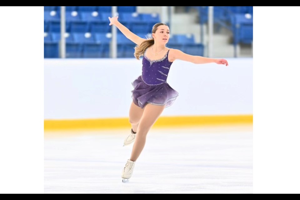 Lake Superior Figure Skating Club’s Yvonne Barnes 