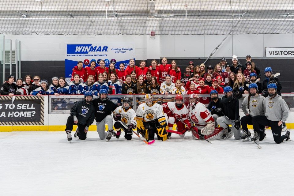 Sault Female Hockey Association hosted an exhilarating weekend of hockey during the NOWHL Playoffs