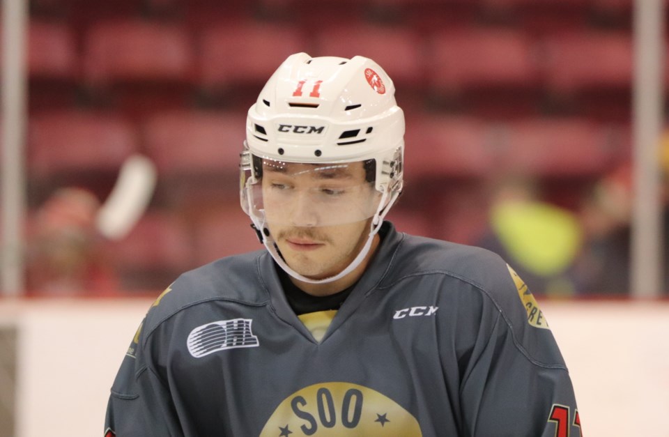 2019-11-14 Soo Greyhounds Billy Constantinou BC (1)