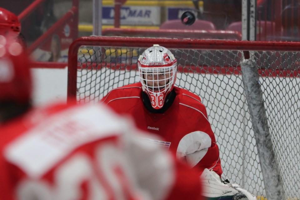 Action from day two of the Soo Greyhounds 2023 training camp.