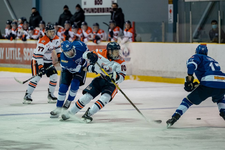 2022-02-04 Thunderbirds vs. Greater Sudbury BD NOJHL (1)