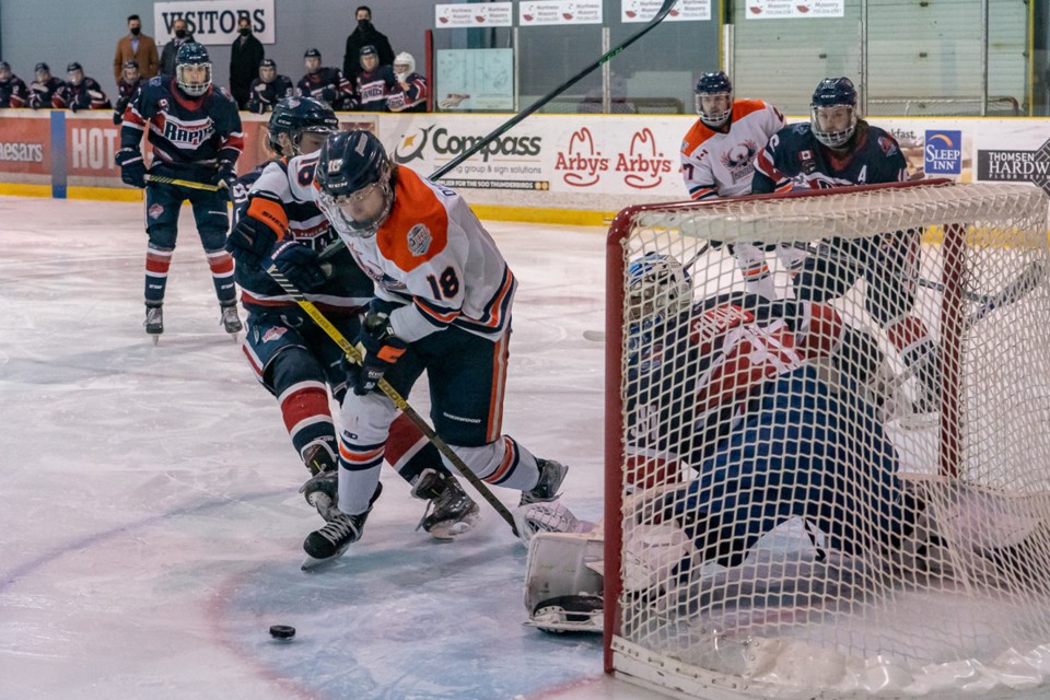 2022-02-12 Thunderbirds vs. French River BD NOJHL