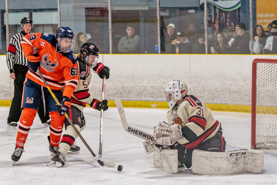 2022-04-07 Thunderbirds vs. Blind River BD NOJHL