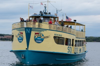 2017 - 07 - 15 - Soo Locks Boat Tour Boat  - Klassen-1