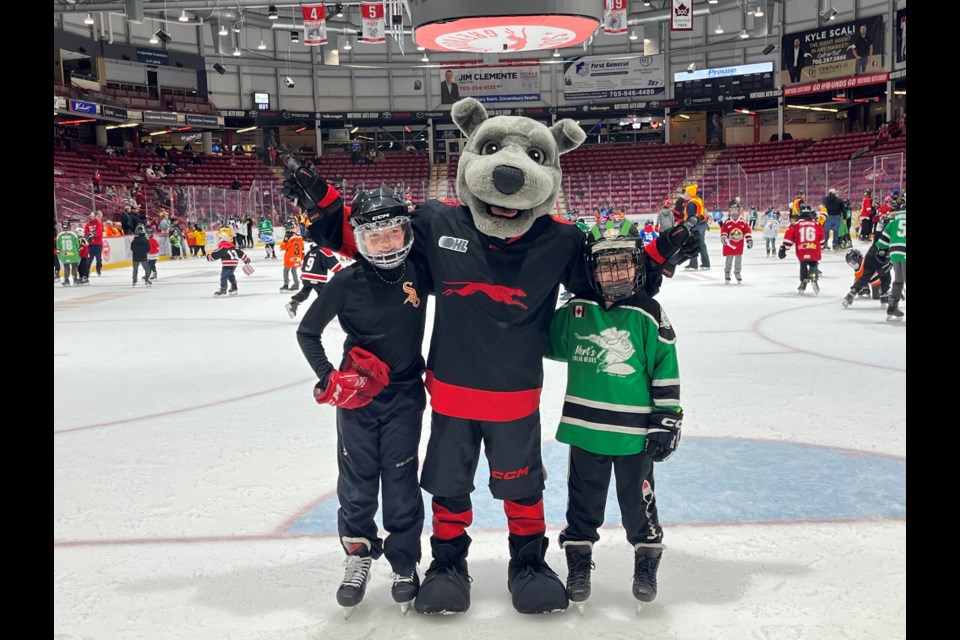 This year's Bell Celebrity Skate at the GFL Memorial Gardens raised a record $138,000 for Rotary Youth projects and local hockey teams.