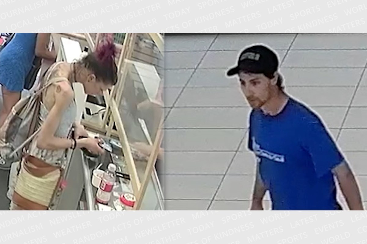 VIDEO: Do You Know These Two? They're Wanted For Credit Card Theft ...