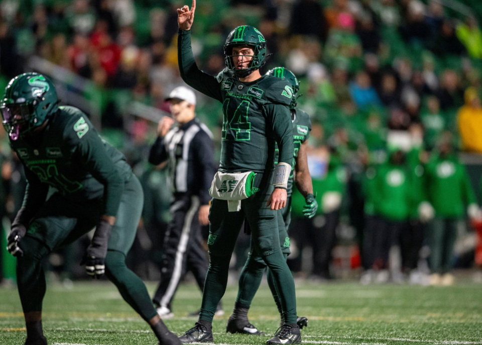 ‘It was awesome’: Riders audible gives QB Jack Coan first CFL touchdown ...