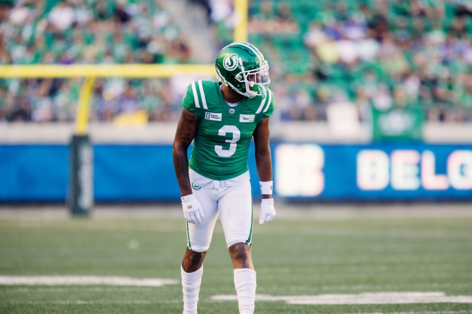 Saskatchewan Roughrider Receiver KeeSean Johnson