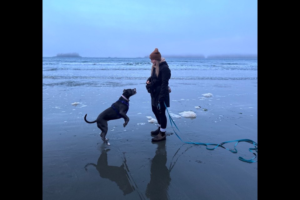 BC SPCA accredited dog trainer Hilary Webster.