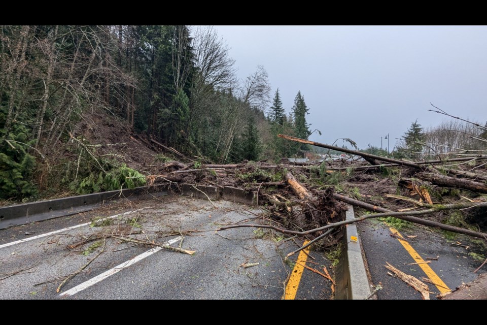 Early Saturday, Dec. 14, a landslide changed the trajectory of the day, and weekend, for thousands of people.