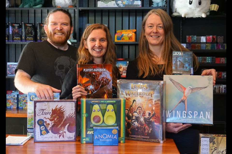 Left to right: Aaron Ogden, Jen Reilly and Kim McLeod                     