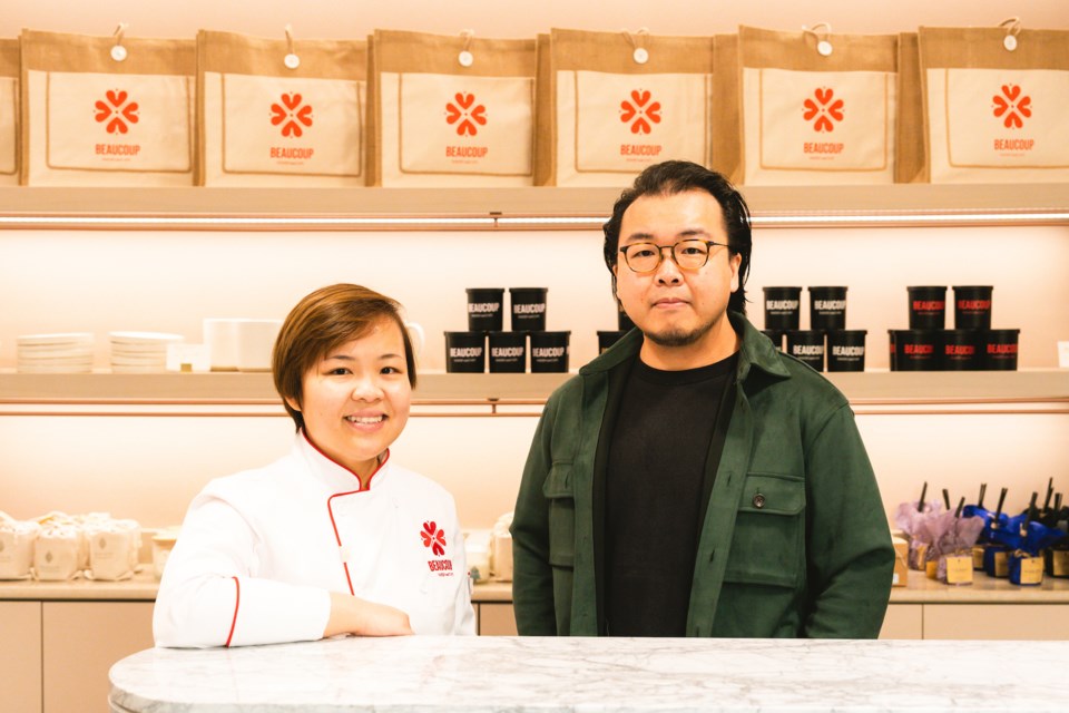 Beaucoup Bakery co-owners Betty and Jacky Hung. The siblings will soon open their third location of the Vancouver-based business with a bakeshop in Britannia Beach.