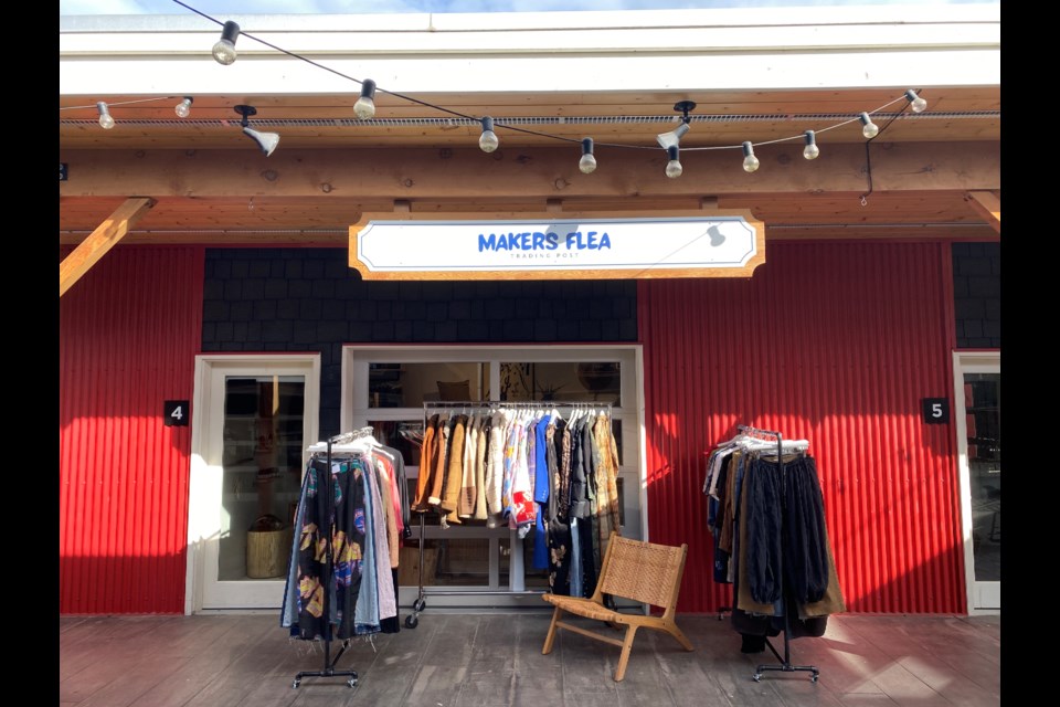 The Makers Flea Trading Post is located at the 鶹Town Hub.