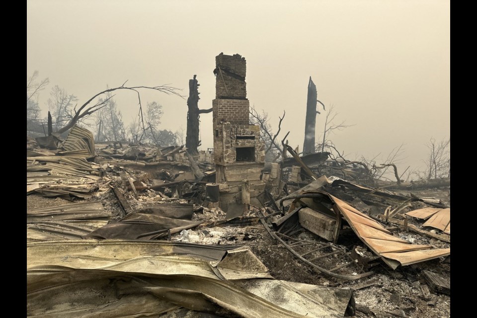 The Bitner family and almost 60 others lost their homes in the Gun Lake fire last summer.