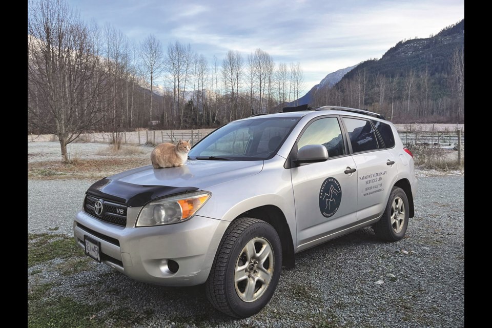 Since Nov. 18, Harmony Vets has been servicing the Squamish and Britannia Beach area. 