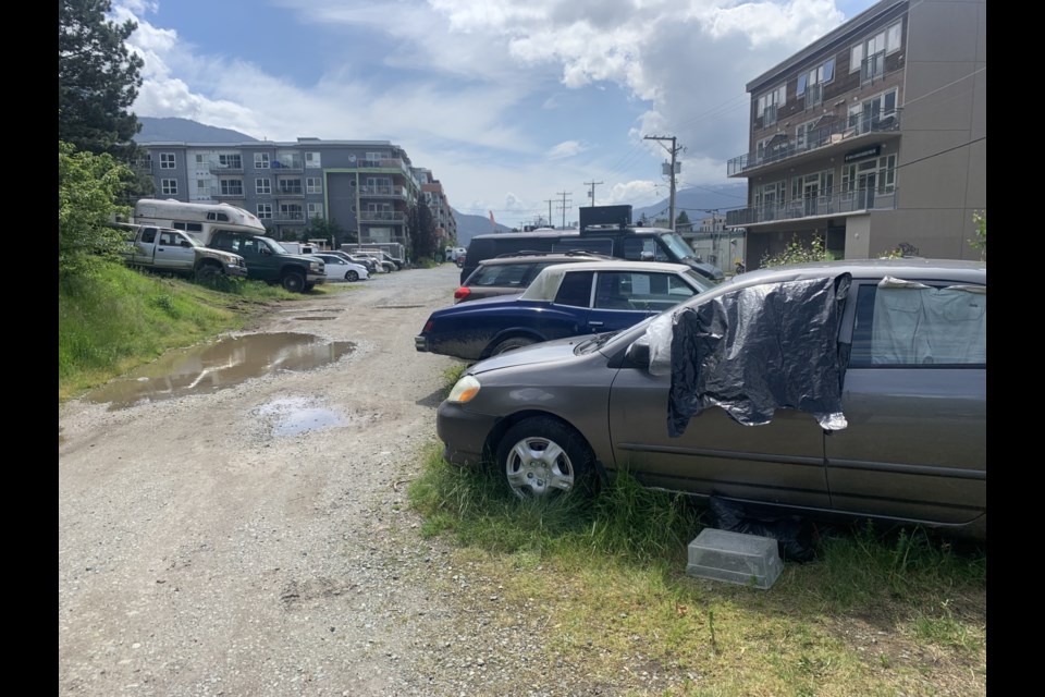 If their owners don't move them by June 13, approximately 60 vehicles left on provincial land near the Marina Estates condos at Pemberton Avenue and Loggers Lane will be towed, according to the Ministry of Transportation and Infrastructure.