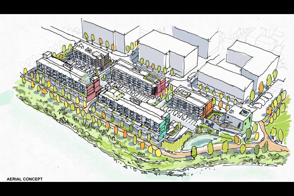 Proposed Oceanfront Mixed Use District. 