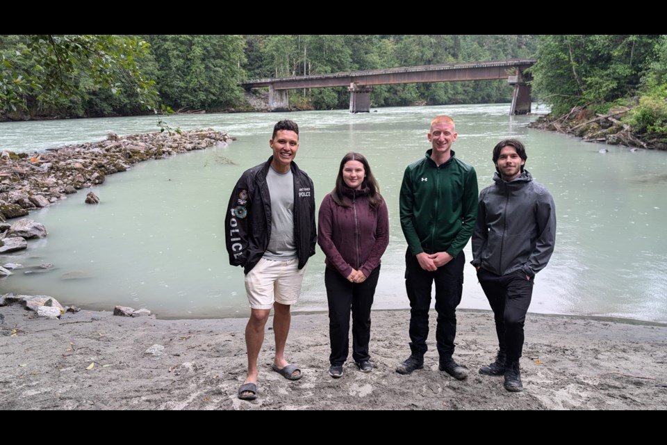 The VPD Cadet Program came to Squamish earlier this month.