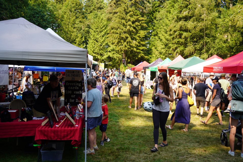 Over 70 vendors were at the 2024 Brackendale Fall Fair at the Brackendale Farmers Institute Park.                                                         