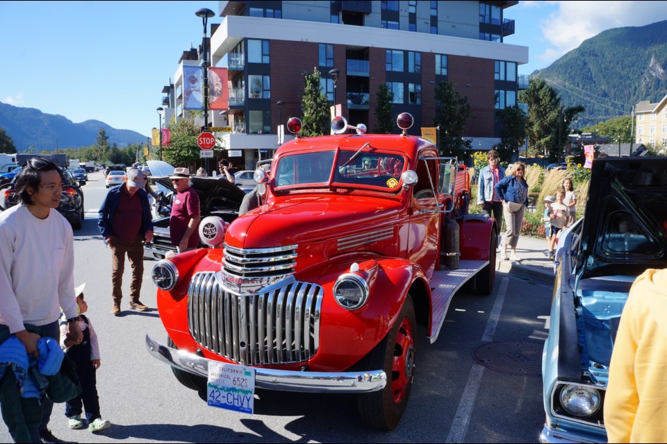 There were 40 vehicles on display at the 2nd annual Sea to Sky Classic Vehicle Cruise held downtown Sunday, Sept. 15.                       