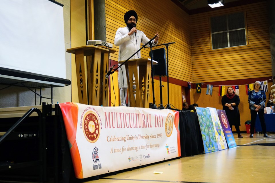 Many people gathered for Multicultural Day at Totem Hall                                   