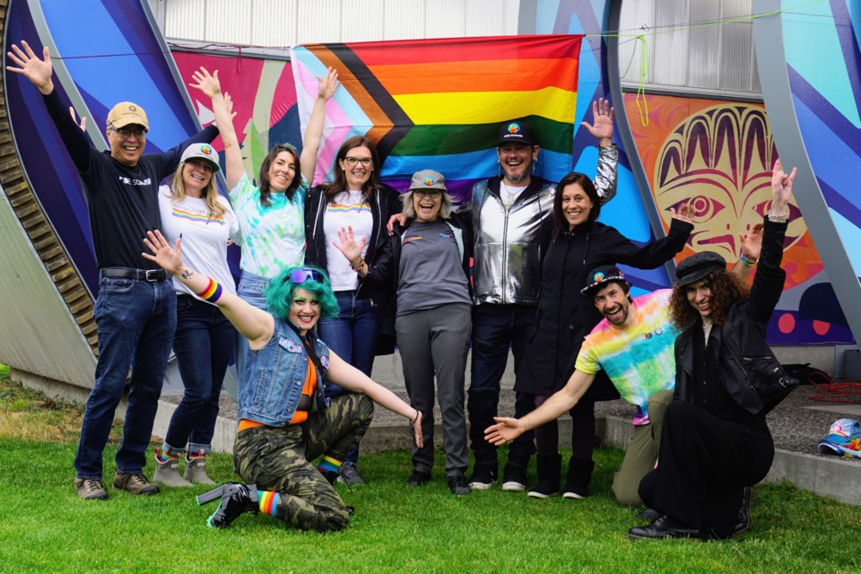 Pride ߣhad a picnic in downtown on June 10 as part of the many celebrations for Pride Month.                               