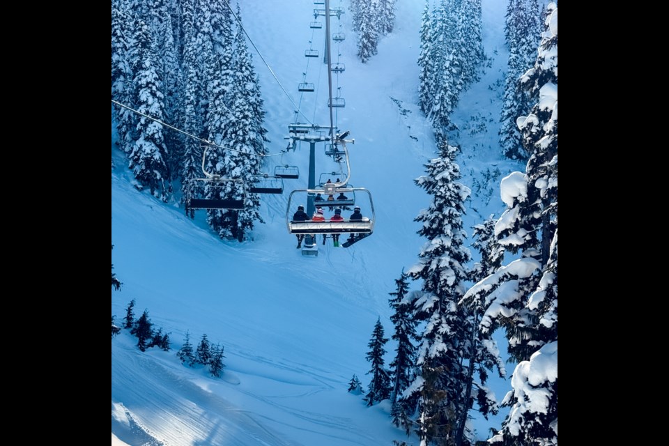 Anastasia Kogan notes that plenty of Squamish folks are heading to Whistler for some snowy winter fun. Indeed!