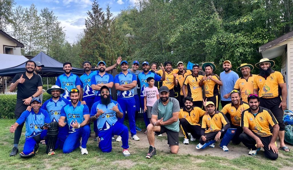 The first permanent cricket pitch to be installed in Squamish