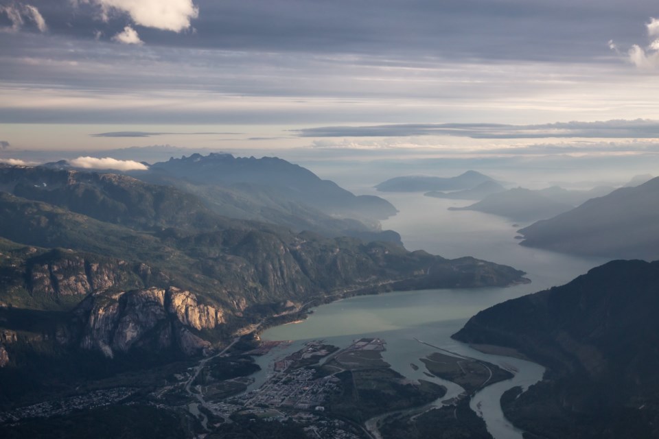 As the ice sheet and valley glaciers melted—between 14,000 and 11,000 years ago—marine waters extended Howe Sound up as far north as the Elaho Valley.