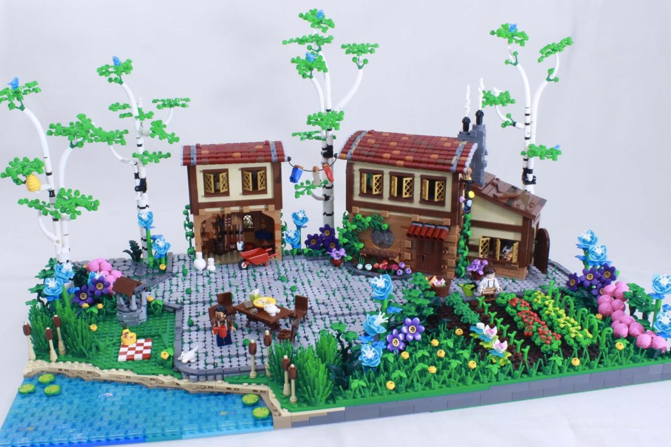 COSY — Former St. Albert resident and Lego Masters contestant Sam Malmberg is bringing this “Cottagecore” sculpture to the Northern Bricks conference this June 8-9 in Edmonton. The conference will see scores of Lego fans unite to show off their creations and share their passion for Lego. SAM MALMBERG/Photo