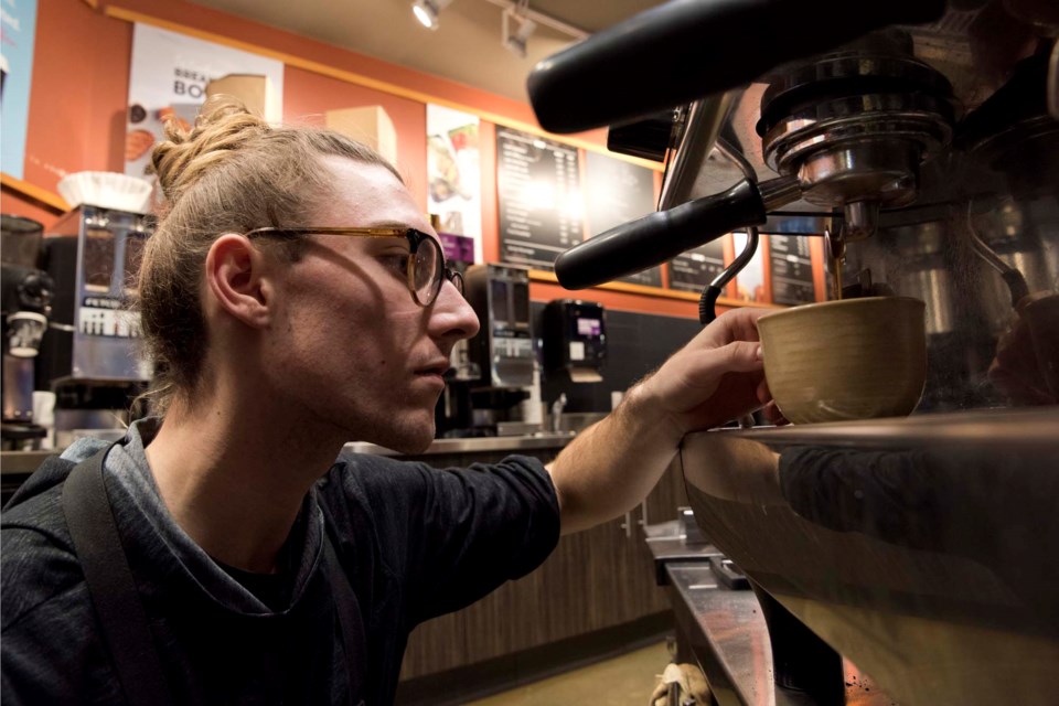 Science finds secret to better espresso is ... less coffee ...