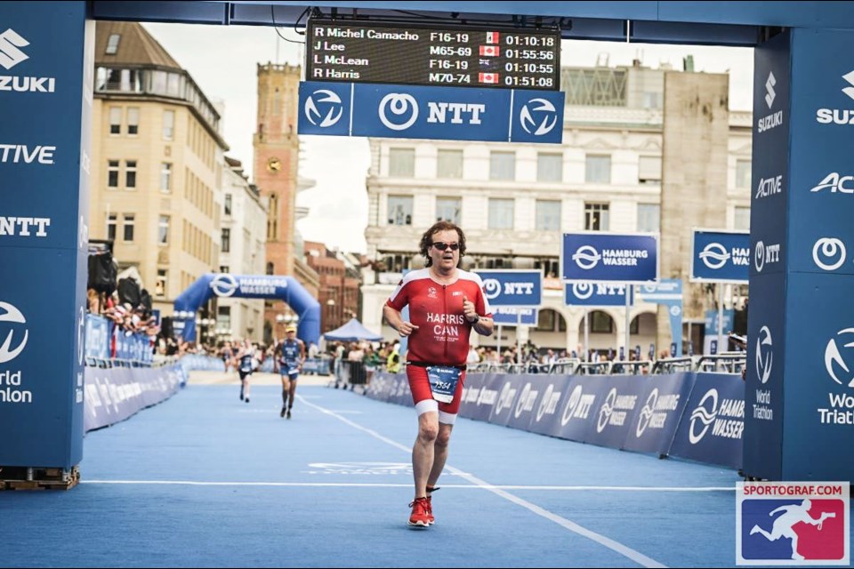 St. Albert senior represents Canada at sprint triathlon Worlds