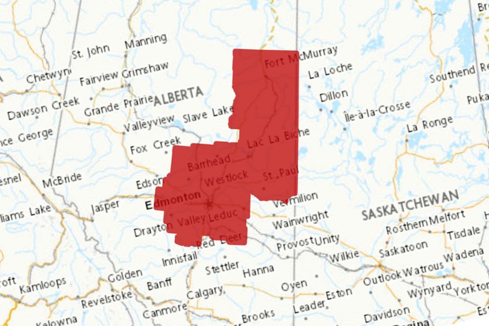 Heat Warnings Issued For North Central Alberta St Albert News   0305 Heat Warning ;w=960