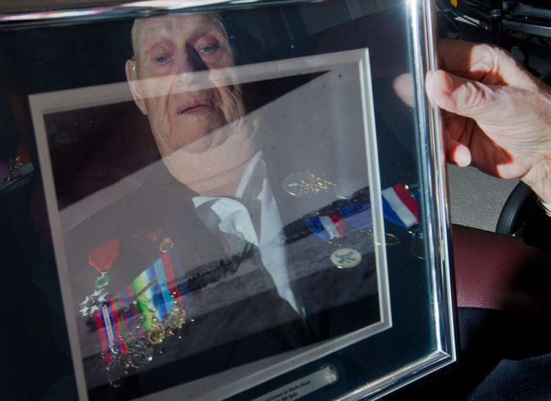 William Opitz of St. Albert was a mine sweeper with the Canadian Navy during World War II. Opitz was awarded with the rank of Knight in the French Legion of Honour this week