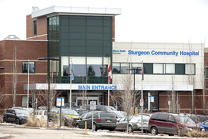 Sturgeon Community Hospital in St. Albert April 10, 2017.