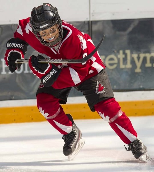 Tenyearold talents lace up for Team Brick Alberta